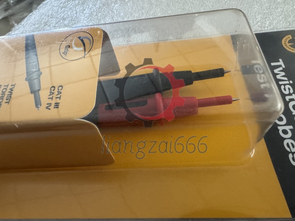 Fluke TP175 TwistGuard Test Probe, 1000V Voltage, 10A Current, 2mm Tip Diameter
