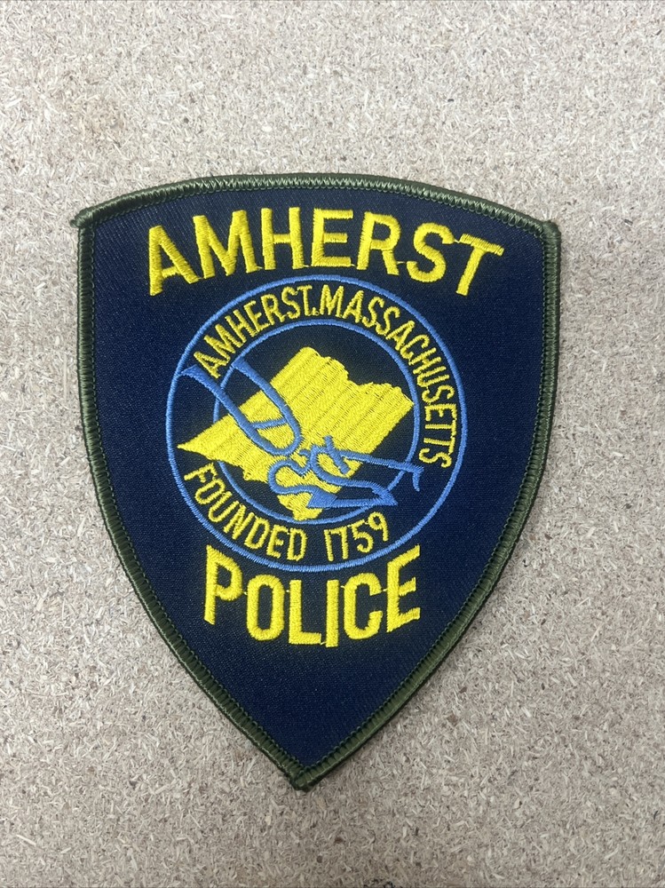 Amherst MA Police Shoulder Patch Massachusetts