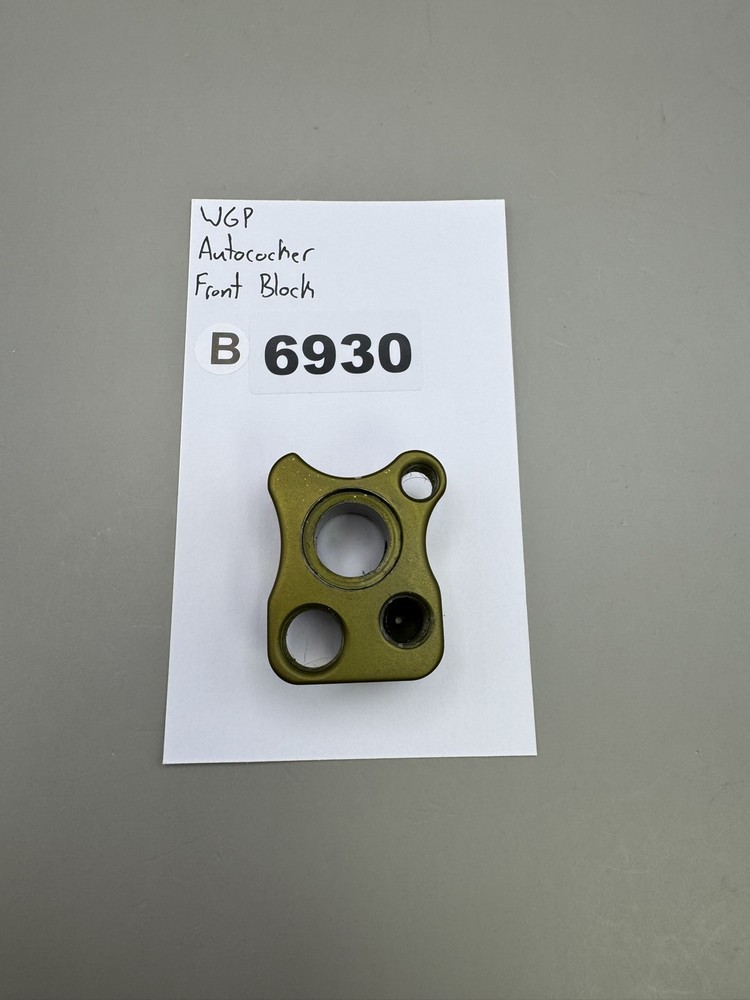 WGP Autococker Front Block - Used, Olive Green