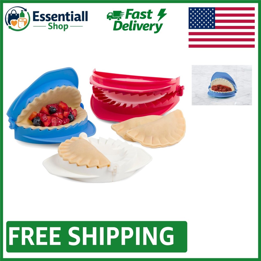 Multifunctional 3-Piece Dough Press Set: Effortless Pastry Prep Essentials