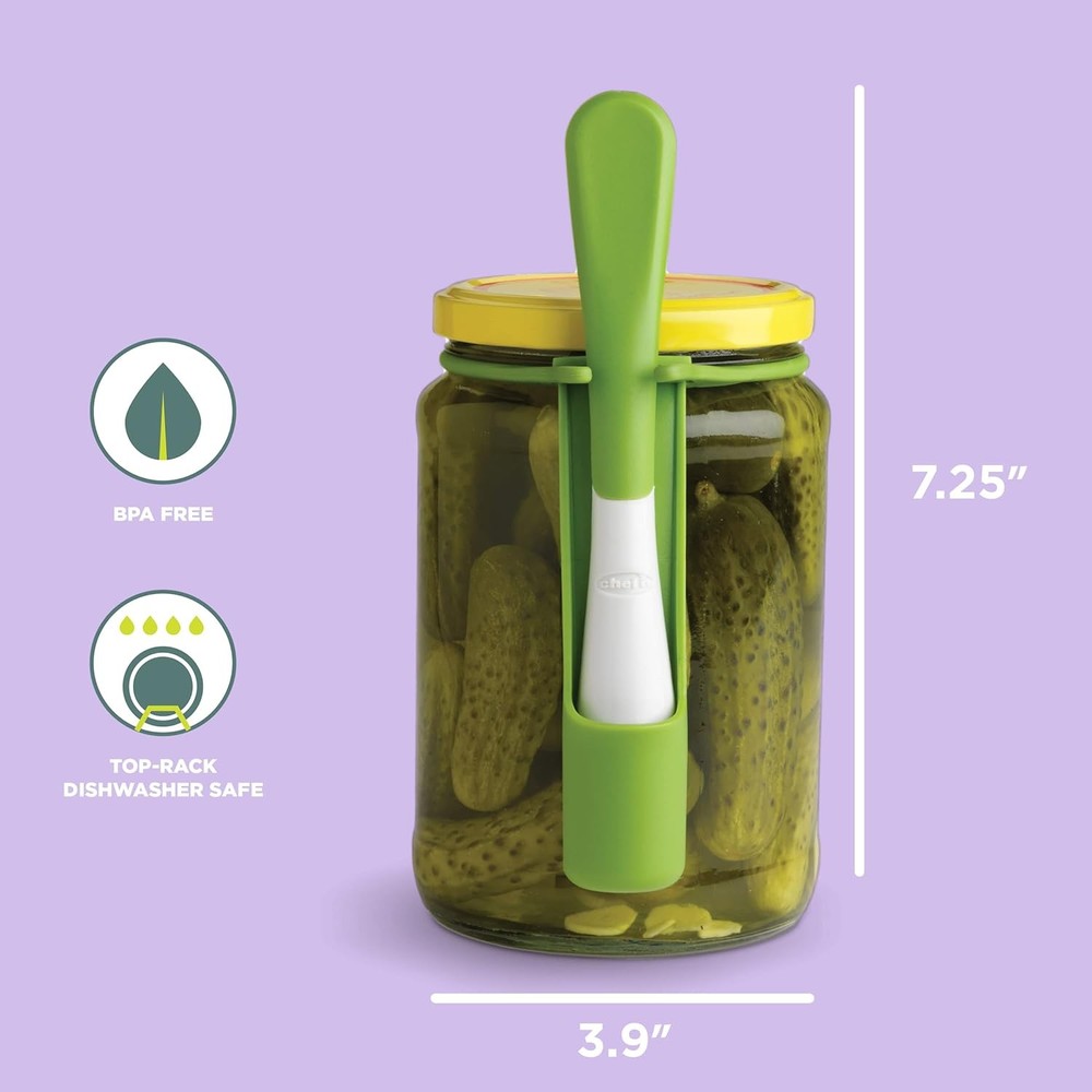 Fridgefork Stainless Steel Condiment Fork for Arugula & Meringue