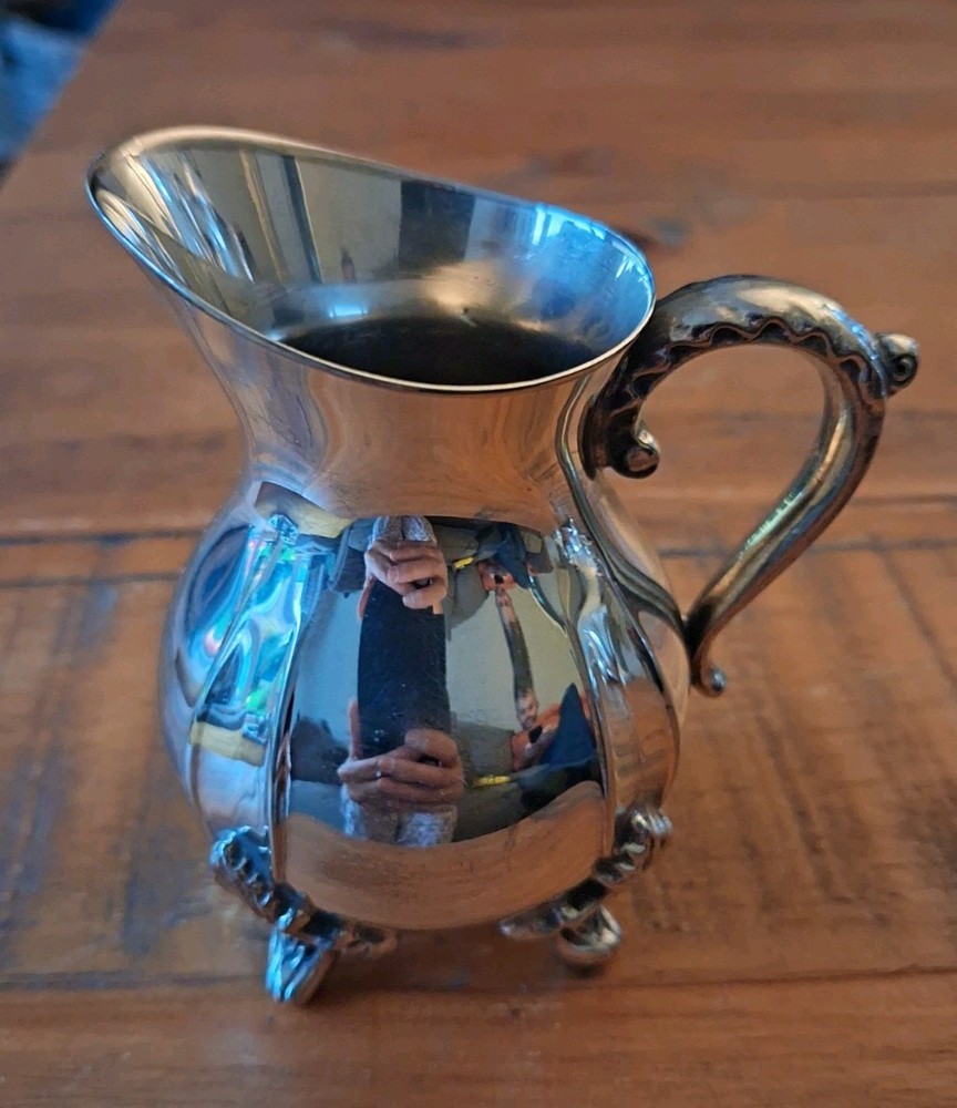 Vintage Silver Plated Cream Jug. Same Style As Viners Sheffield.