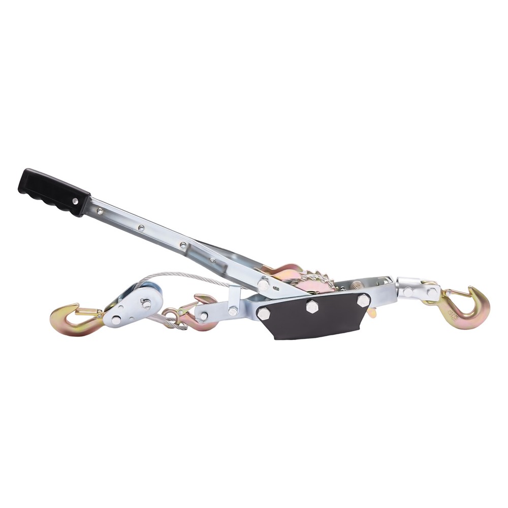 Puller Tightener Heavy Duty Cable Winch Power Puller w/ Hooks 5 Ton /11023 lbs