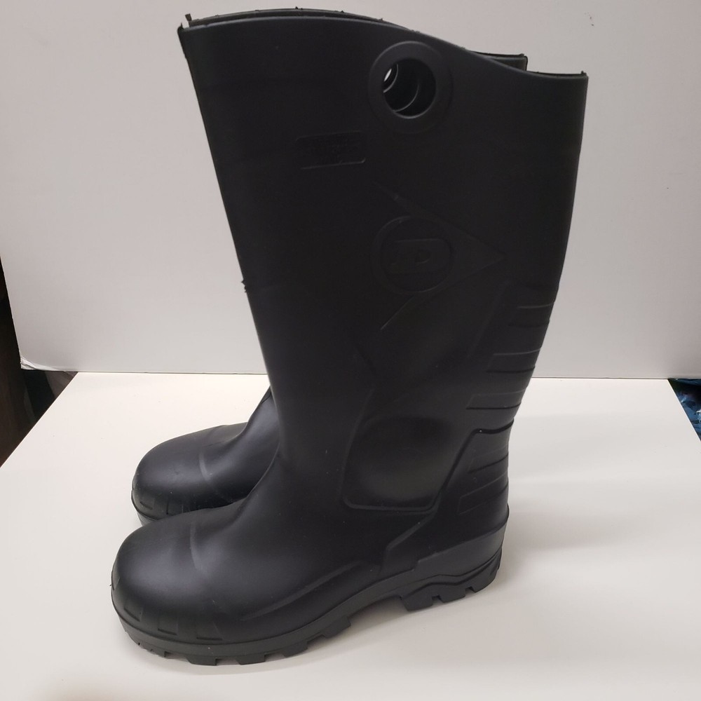 Dunlop Protective Rubber Boot in Black- Size m3/w5
