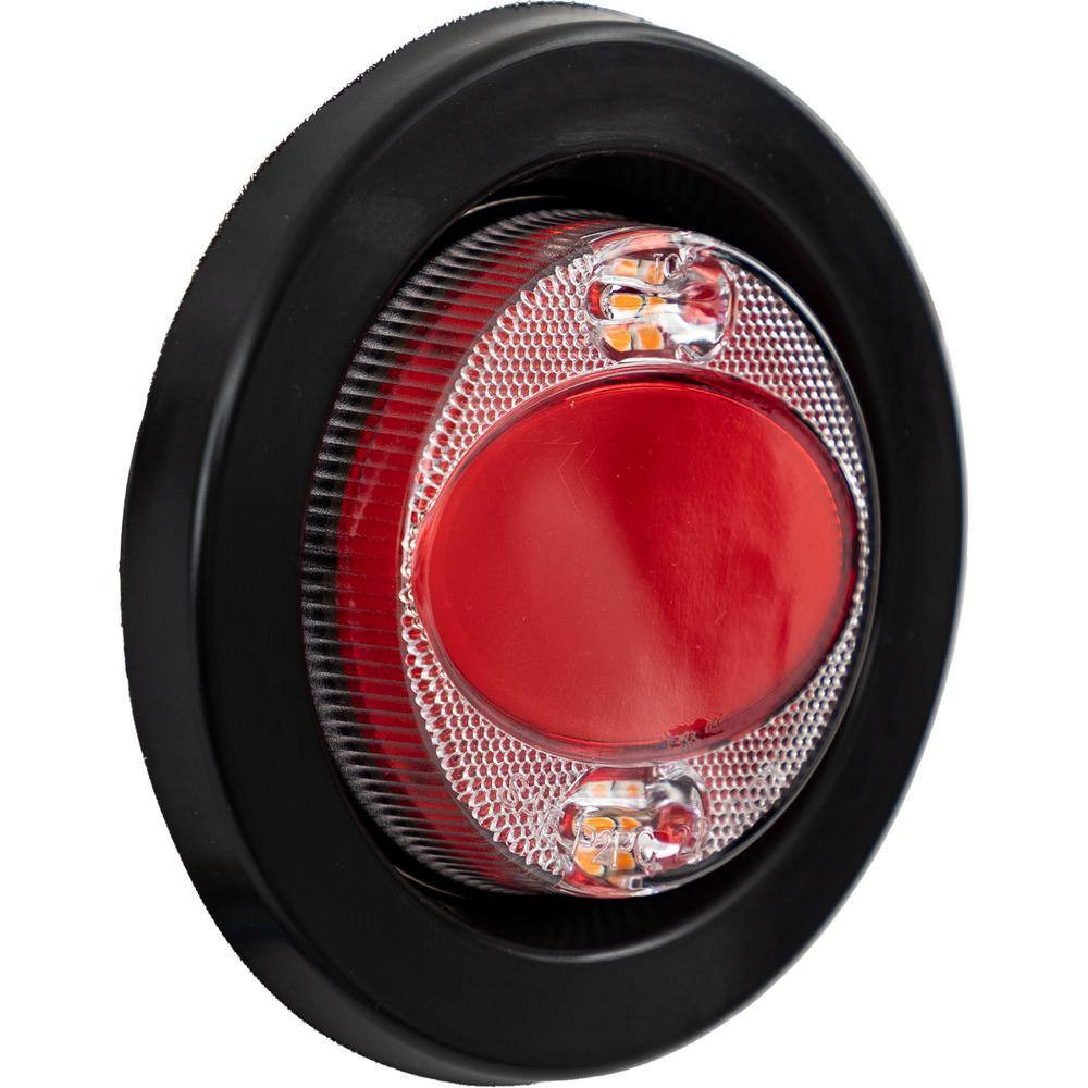 2.5 Inch Marker Strobe Combo Light-Red/Amber