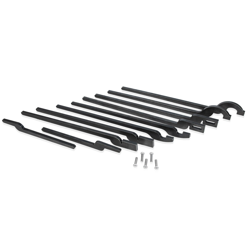 5 types DIY Rapid Tongs Bundle Set with Rivets for Blacksmith or Beginners