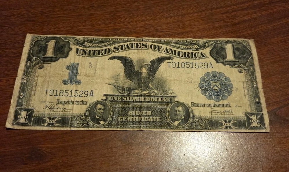 1899 1 silver certificate Black Eagle