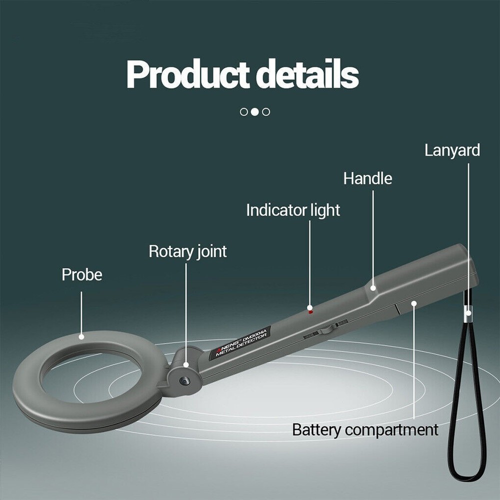 Metal Detector Handheld Security Scanner Room Security Inspection Equipment