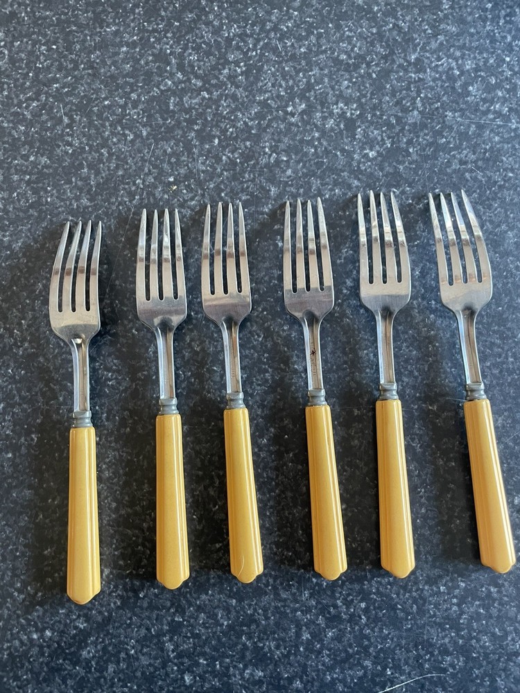 Mixed Lot Bakelite Flatware Modernist Mid-Century MCM
