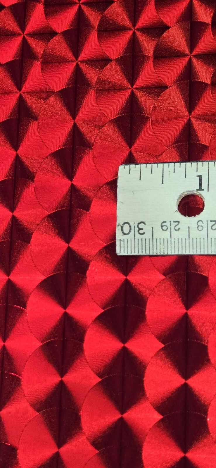 Cherry Red Large Engine Turn Sign Plotter Cutter Vinyl