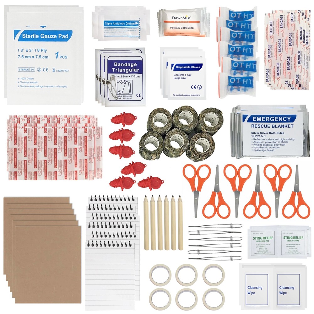 Scout Personal First-Aid Kit - Build-A-Kit Supply Bundle (All Required Items)