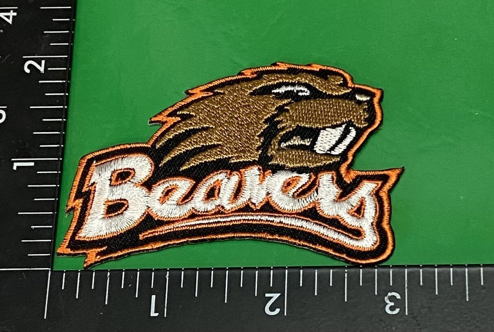 Oregon State ☝️Beavers 🦫 Iron On Patch 🏉🏀 G