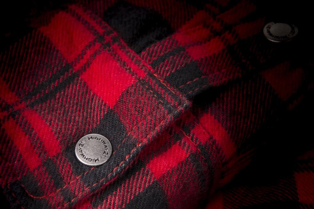 MARKSMAN FLANNEL BLACK/RED SM