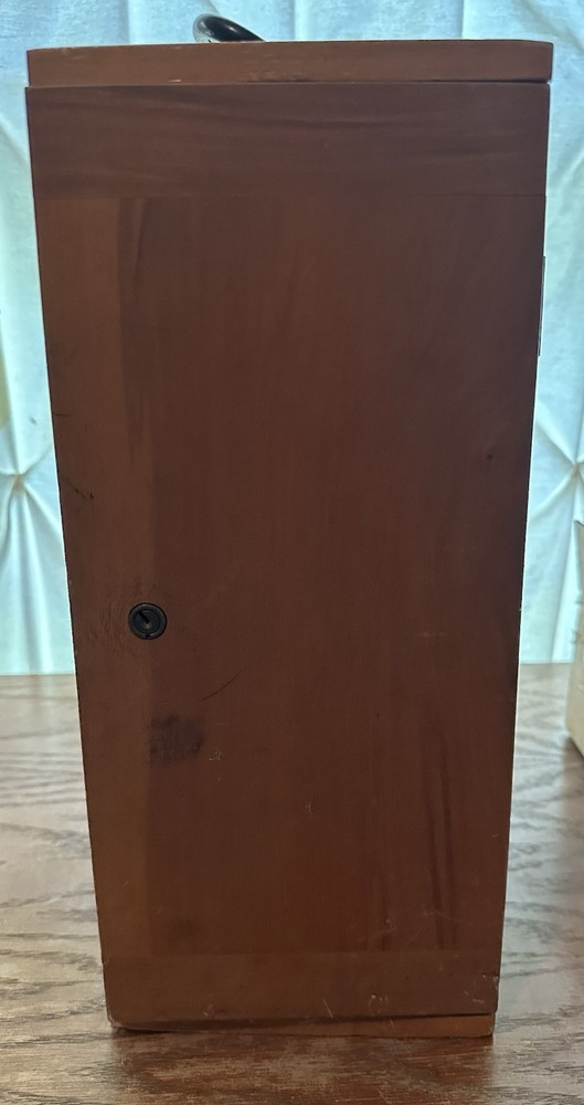 Vintage Empty Bausch & Lomb Microscope Wooden Box
