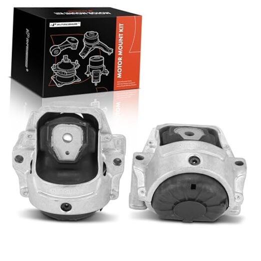 2PCS Front Left and Right Engine Motor Mount Kit Compatible with Audi A4