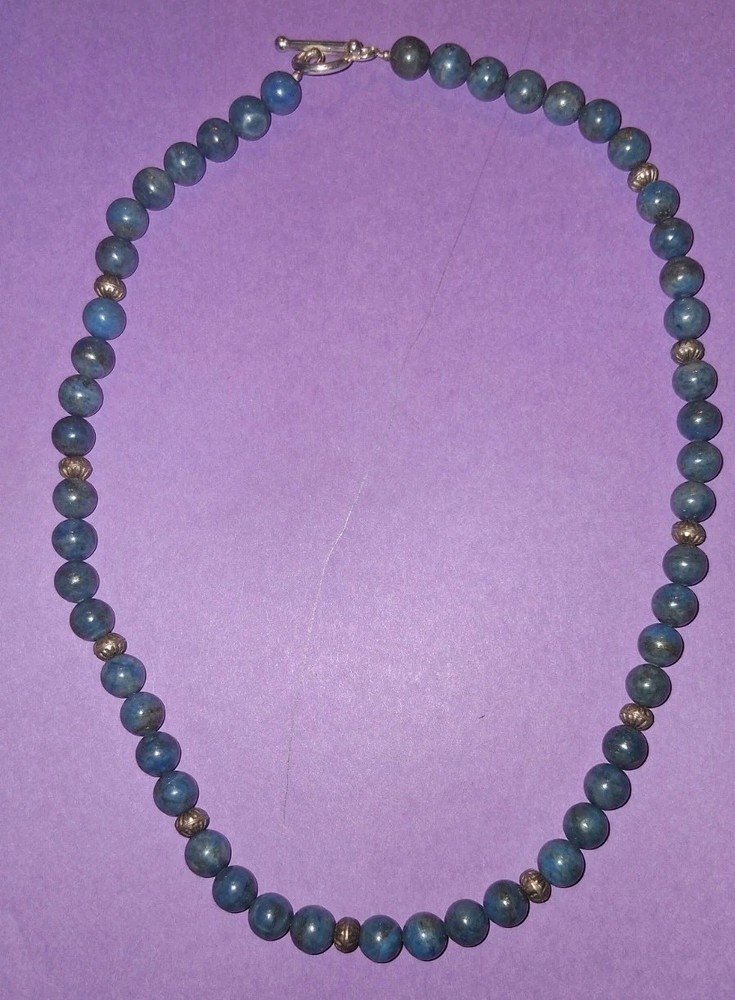 Lapis Lazuli Bead Necklace