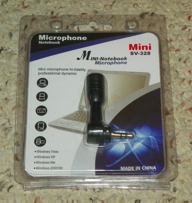 MINI SV-328 - MINI NOTEBOOK MICROPHONE