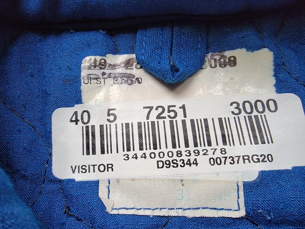 Workrite Flame Resistant NOMEX III Jacket Blue Size Small?