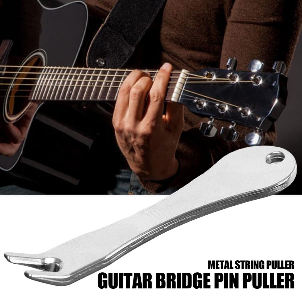Acoustic Guitar String Nail Peg Pulling Puller Bridge Pin Remover Handy Tool
