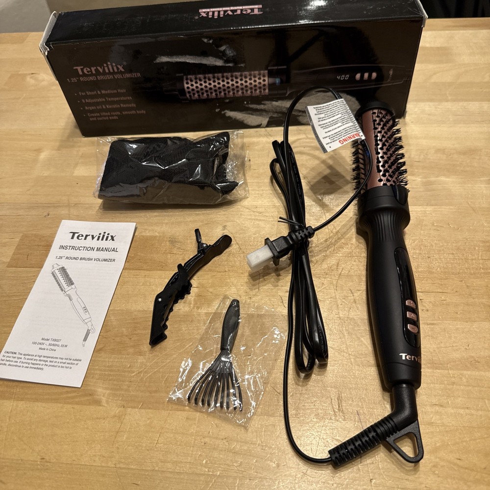 Tervilix 1.25" Round Brush Volumizer
