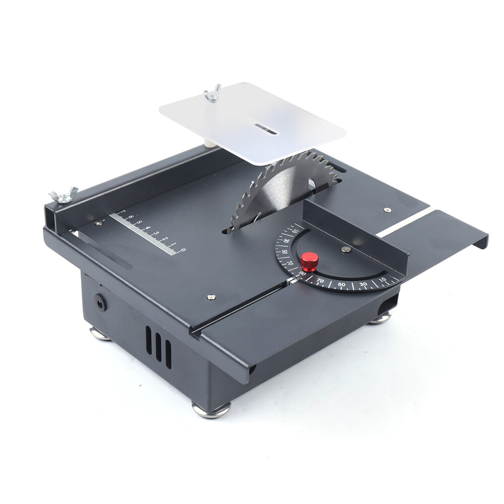 Portable Compact Mini Table Saw DIY Projects Work Shop Cutting Tool