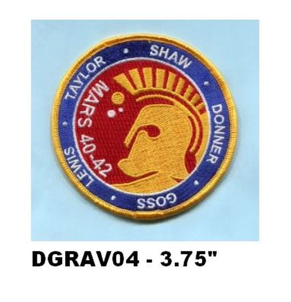DEFYING GRAVITY MARS 40-42 PATCH - DGRAV04