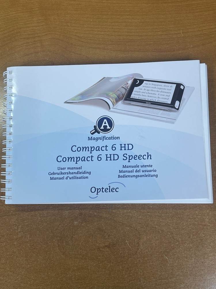 Optelec Compact 6 HD Without Speech