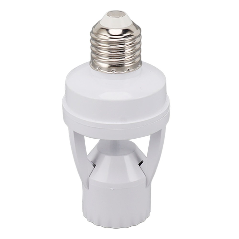 Motion Sensor Light Socket Automatic Nighttime On Off For Basement