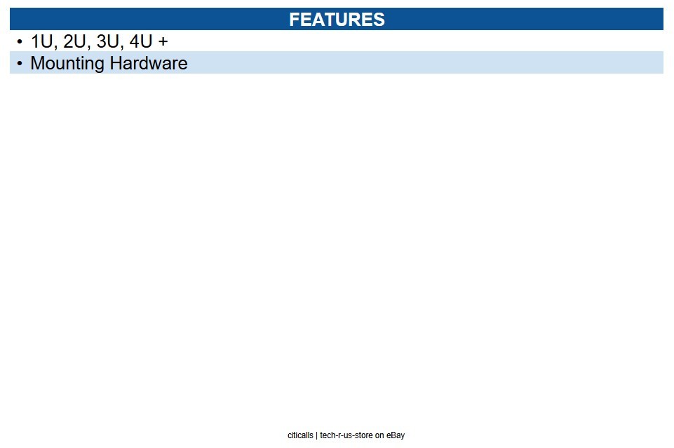 CyberPower 2POSTKIT 2-Post Rack Mounting Kit