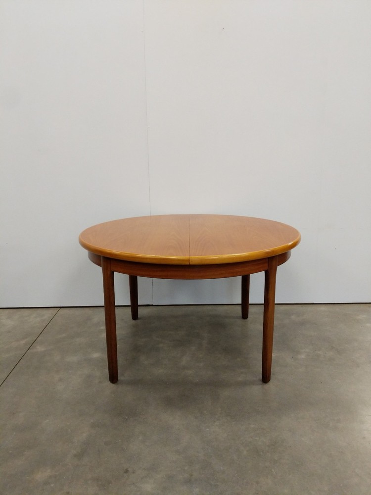 Vintage Mid Century Modern Teak Extendable Dining Table