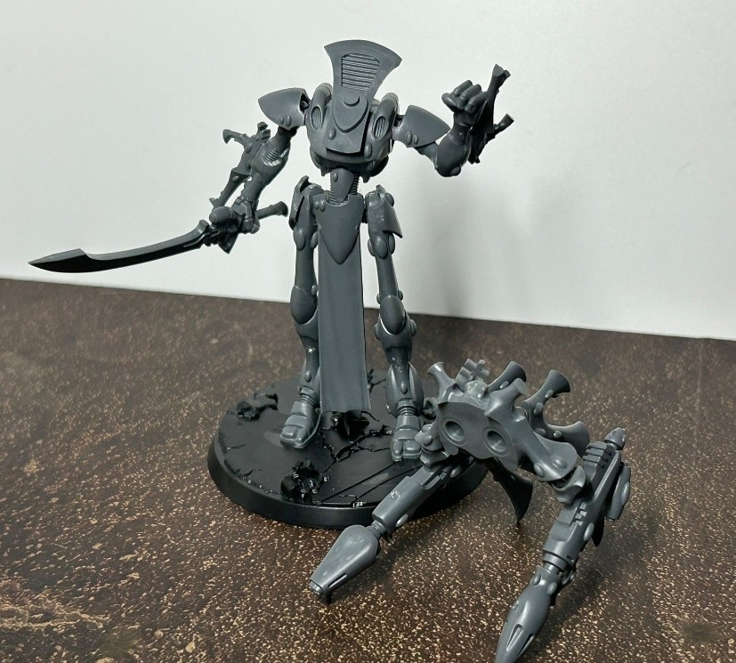 Warhammer 40k Aeldari Wraithlord Assembled And Unpainted (Incomplete)