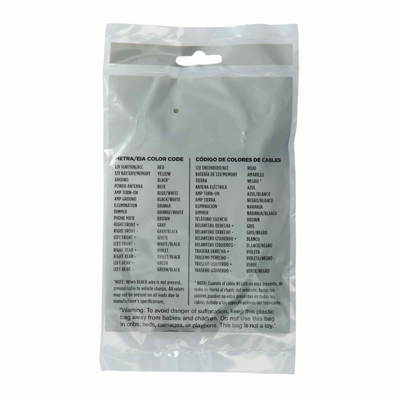 METRA 72-8109 / CAR SPEAKER HARNESS ADAPTER FOR TOYOTA VEHCILES 2020- **NEW**