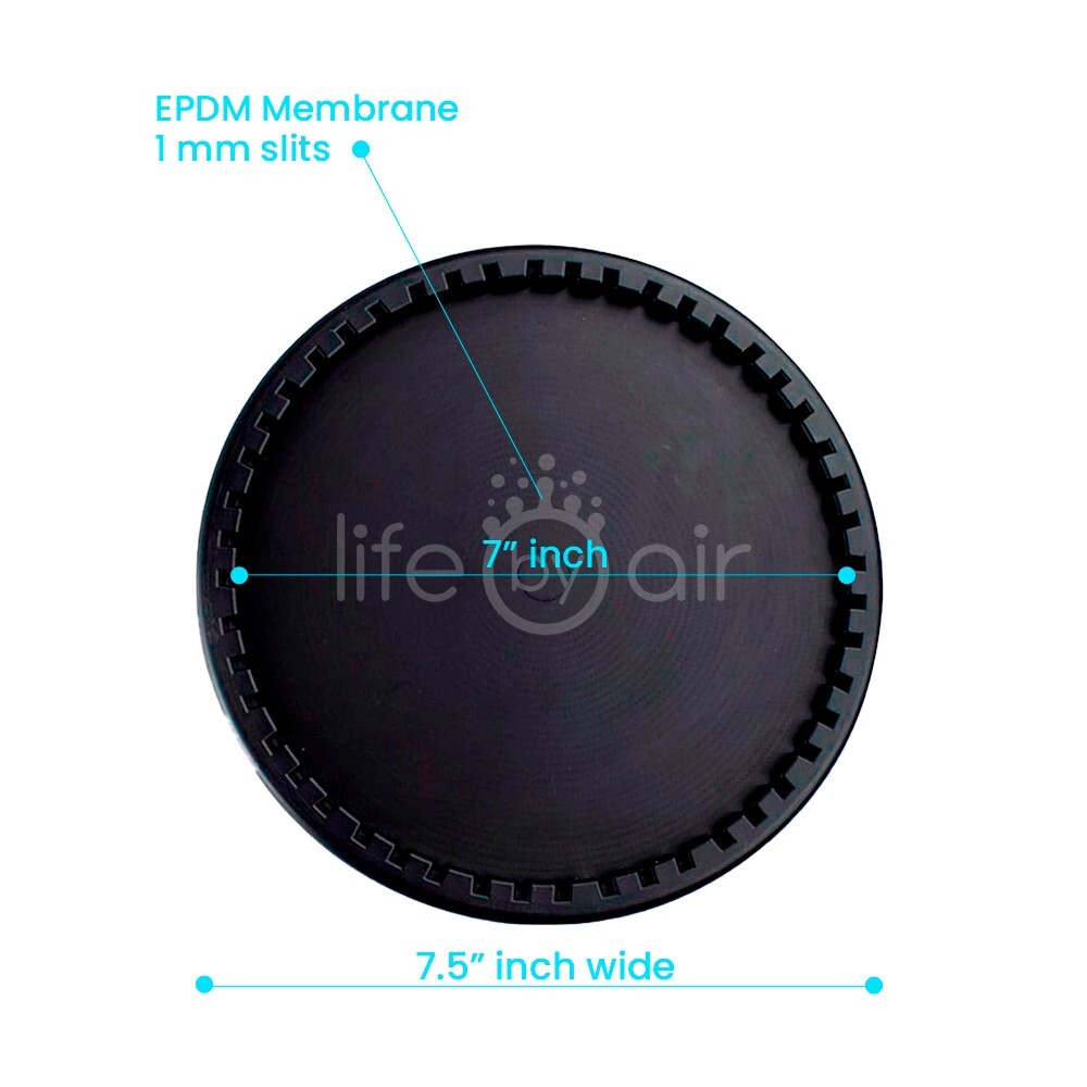 ECD215-E | 7 Inch EPDM Fine Bubble Disc Diffuser | SSI Original (4 Pack)