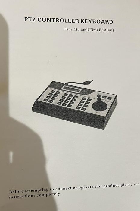 Super Controller RS-485 Joystick Camera CCTV PTZ Keyboard Control Unit