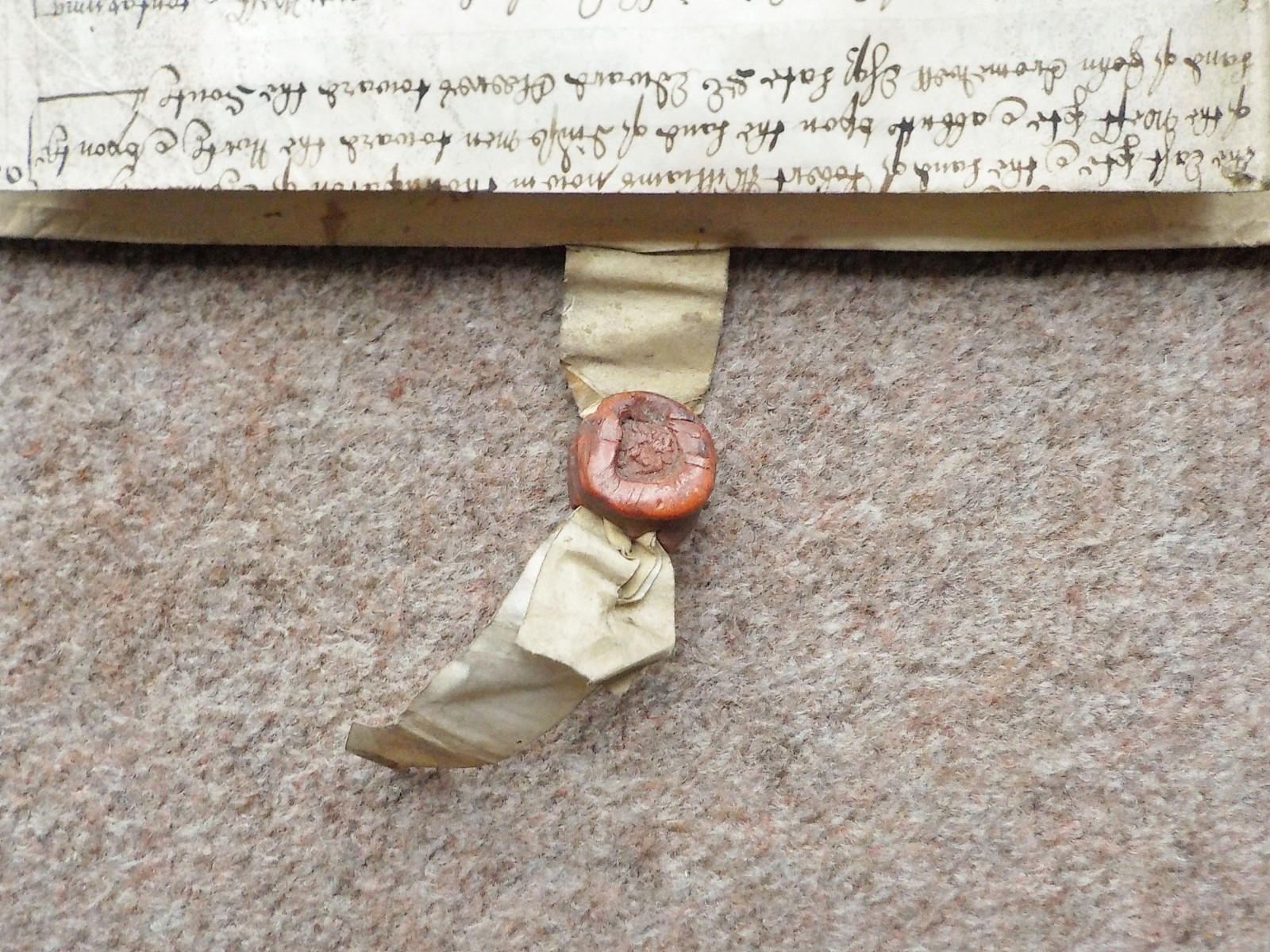 1657 Scratby Norfolk 17th century Vellum Deed Indenture detailed Vellum Schedule