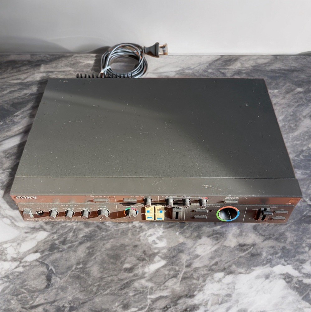 PAL Sony XV-C700 Video Multi Color Corrector - TESTED