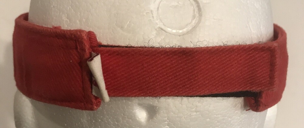 Red Adidas Golf Hat Cap Visor