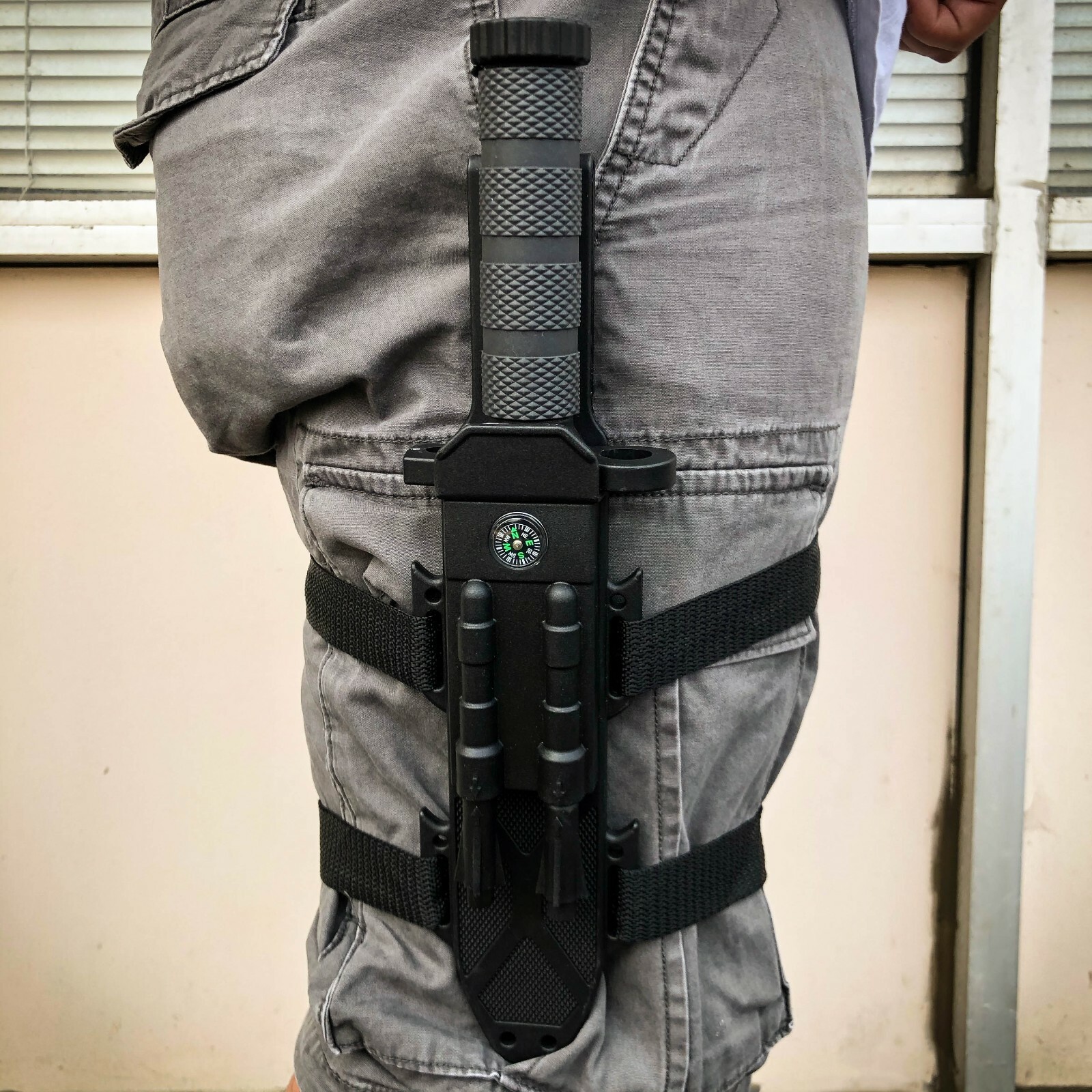 12.5" MILITARY Hunting TACTICAL FIXED BLADE SURVIVAL Army Knife w Fire Starter