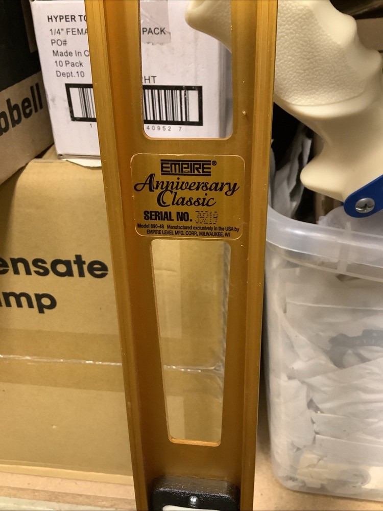 Empire Anniversary Classic Level #890-48 In Case