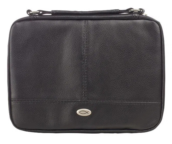 BC: Two Fold Organizer Luxleather Black Small