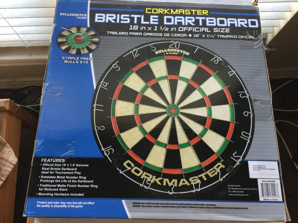 Corkmaster Bristle Dartboard