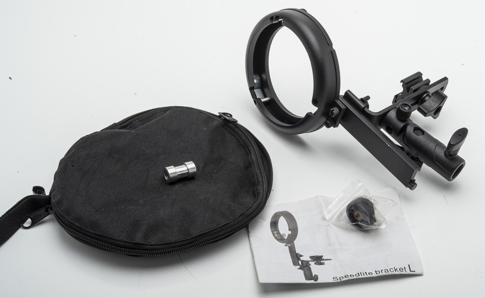 Speedlite bracket L RAM Systemblitz-Halter With Tilting
