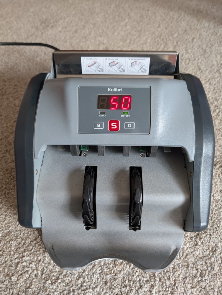 Kolibri Automatic Bill Counter with UV Detection