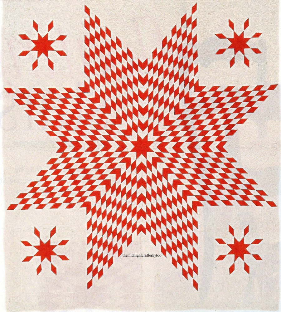 Floating Stars Quilt Pattern Pieced JH