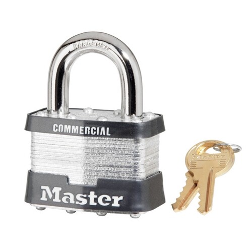 MasterLock 3KA3259 #3 1-9/16" Dual Locking Levers Keyed Alike Padlock #3259