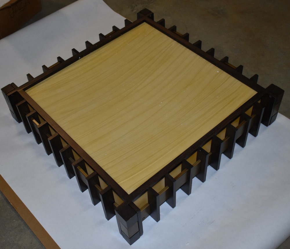 Lusive Decorative Square Wooden Light