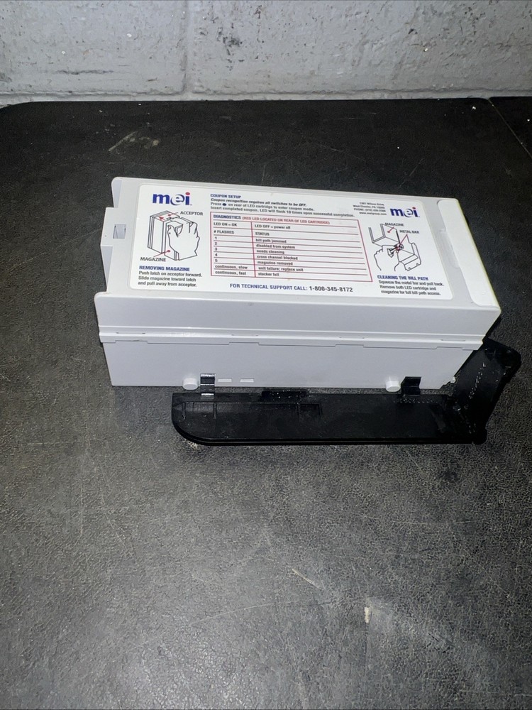 Mars MEI 500 stacker note box for bill acceptor validator GREY N/P 250026180