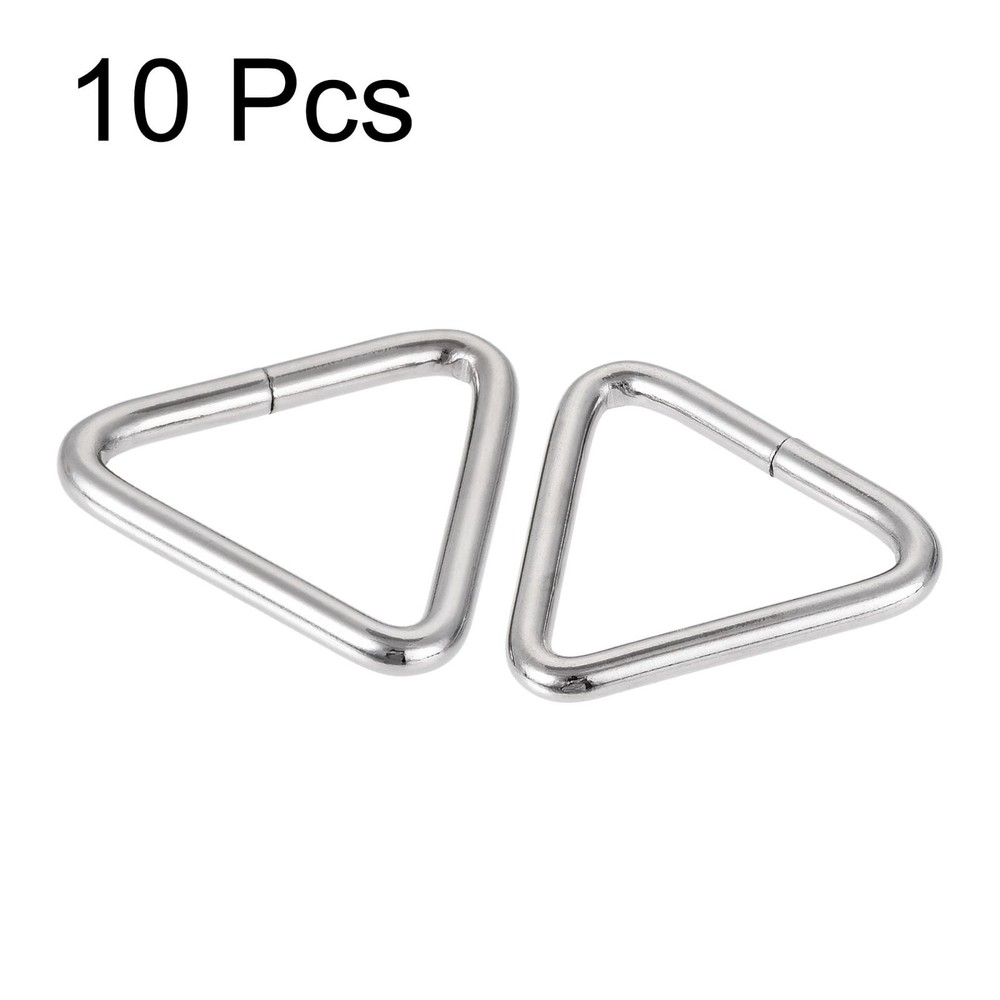 Triangle Ring Buckle 1.26" (32mm) Inner Hardware Width 10pcs
