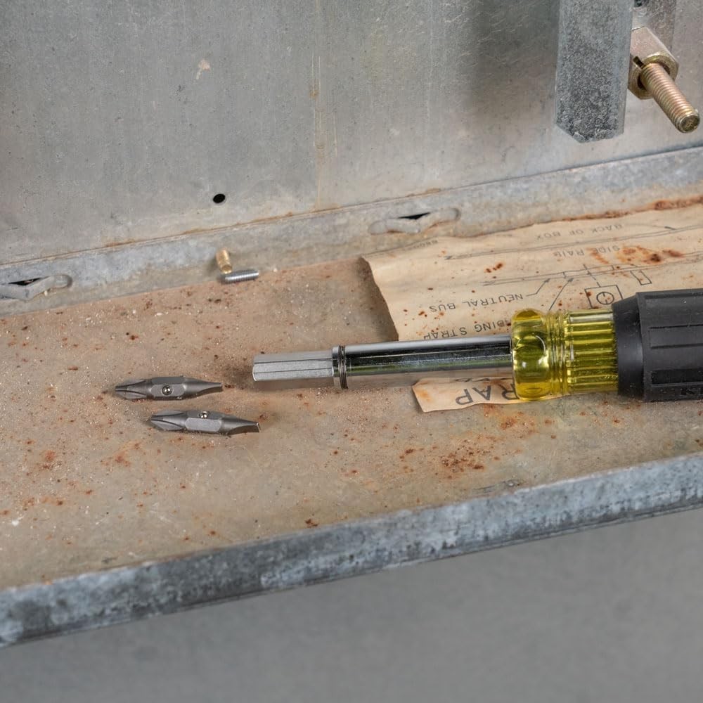 Replacement Double Sided Bit #2 Phillips & 1/4"Slotted for Multi-Bit Screwdriver