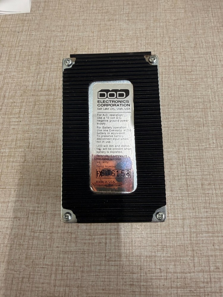 DOD FX20‑B Stereo Phaser Made In USA